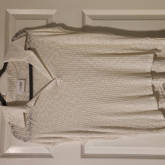 Women's Casual White Top Pit 25 L25 - Picture 4 of 4